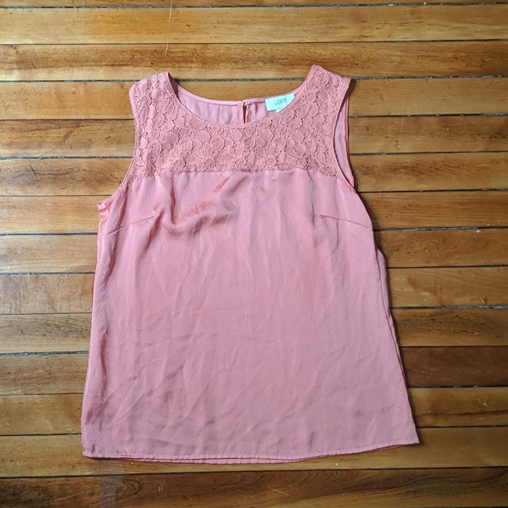 Peachy 🍑 Pink LOFT Top